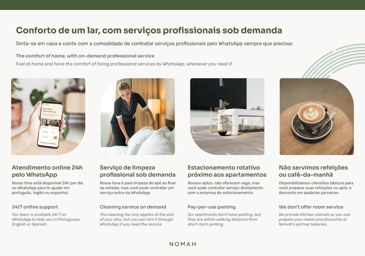 Nomah - Aptos Por Temporada Na Liberdade Apartment São Paulo Luaran gambar