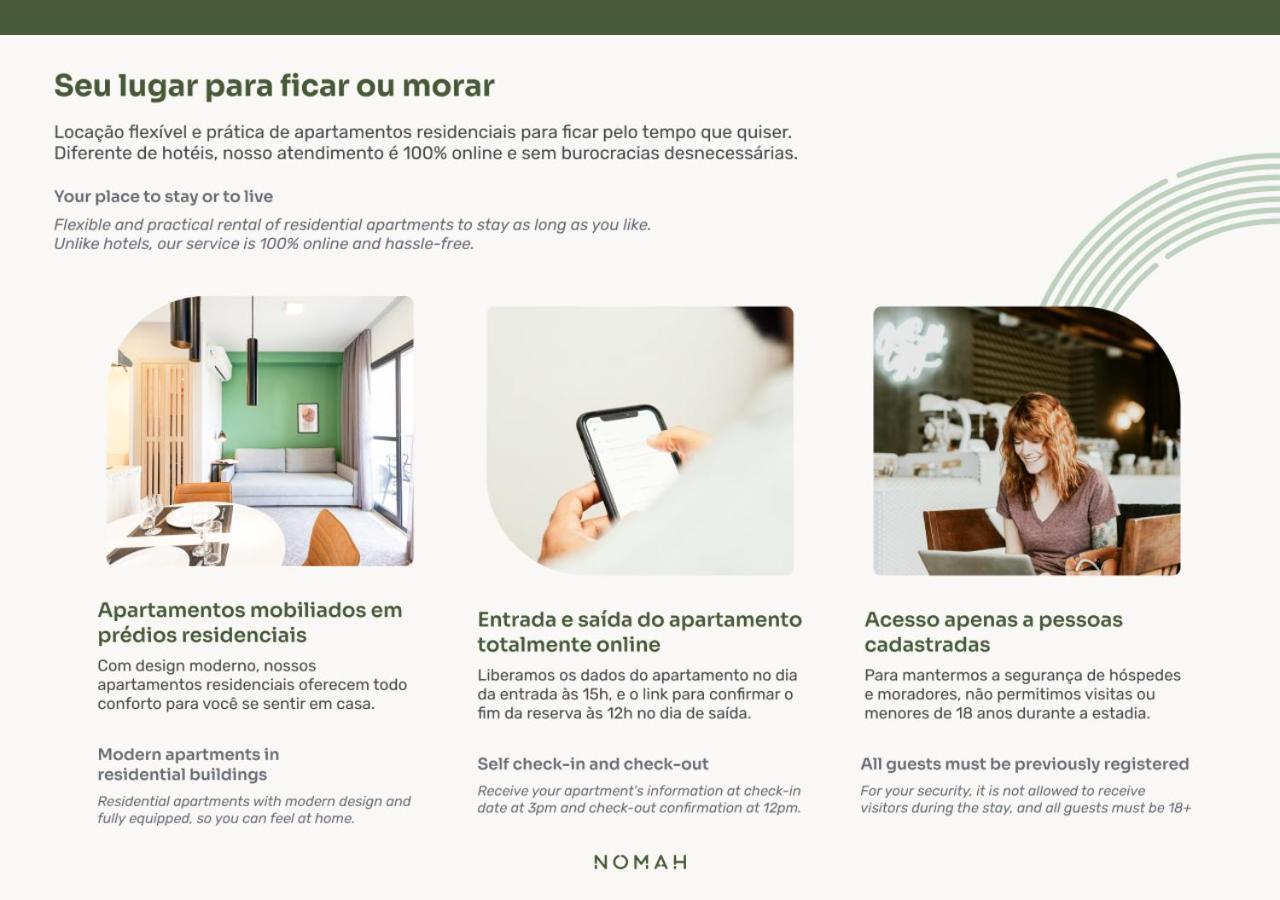 Nomah - Aptos Por Temporada Na Liberdade Apartment São Paulo Luaran gambar